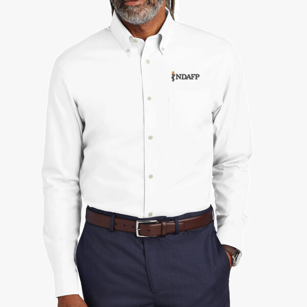 Brooks Brothers® Wrinkle-Free Stretch Pinpoint Shirt Thumbnail