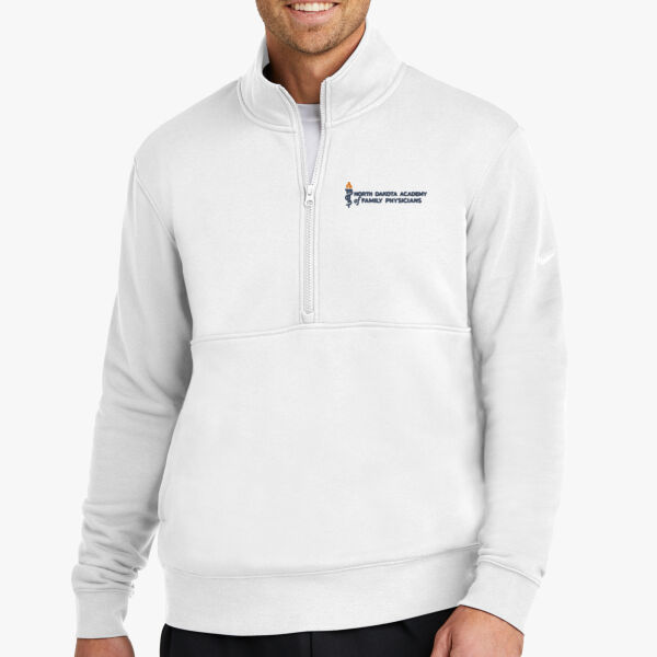 Nike Men's Club Fleece Sleeve Swoosh 1/2-Zip Thumbnail